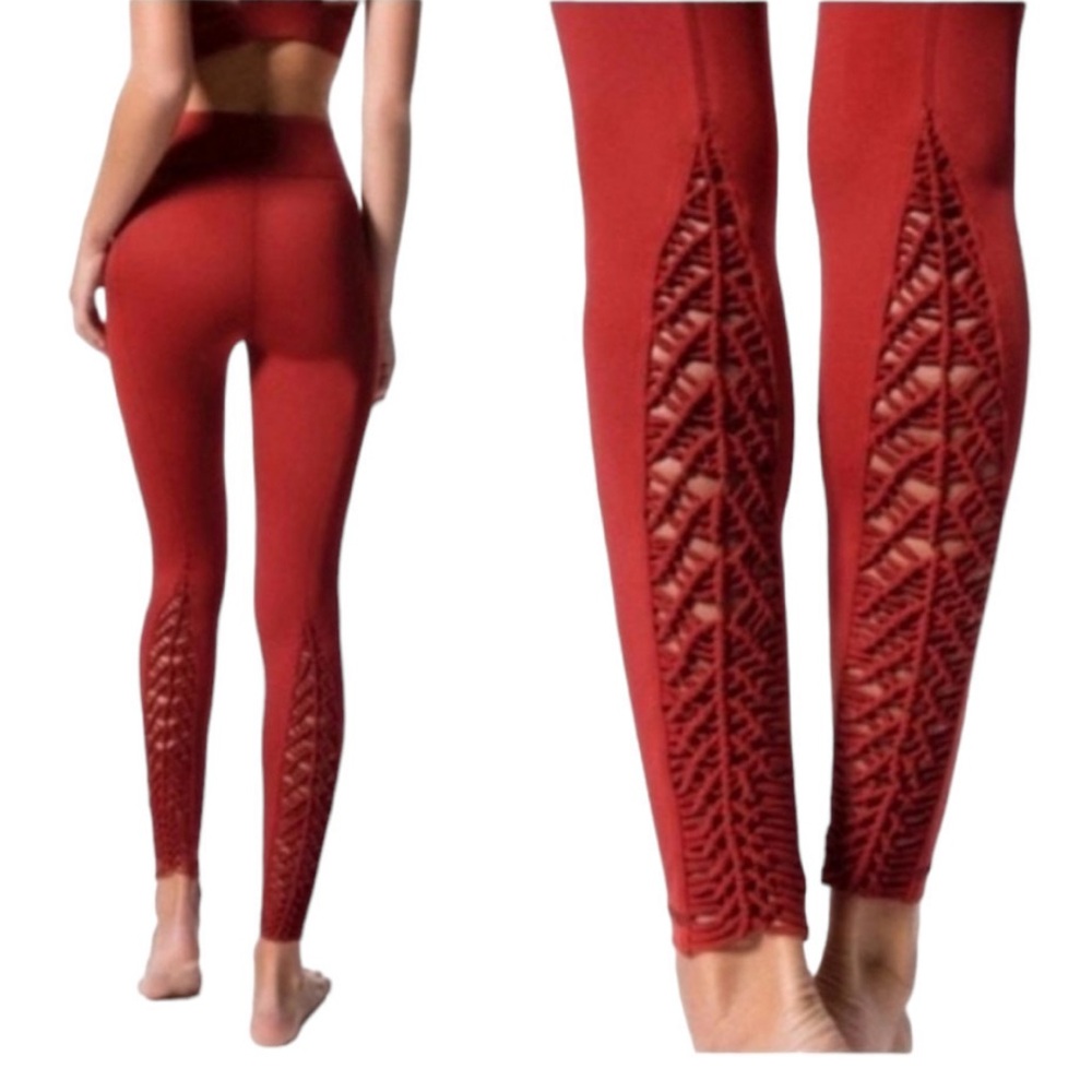 EUC Carbon38 Padang Macrame Leggings